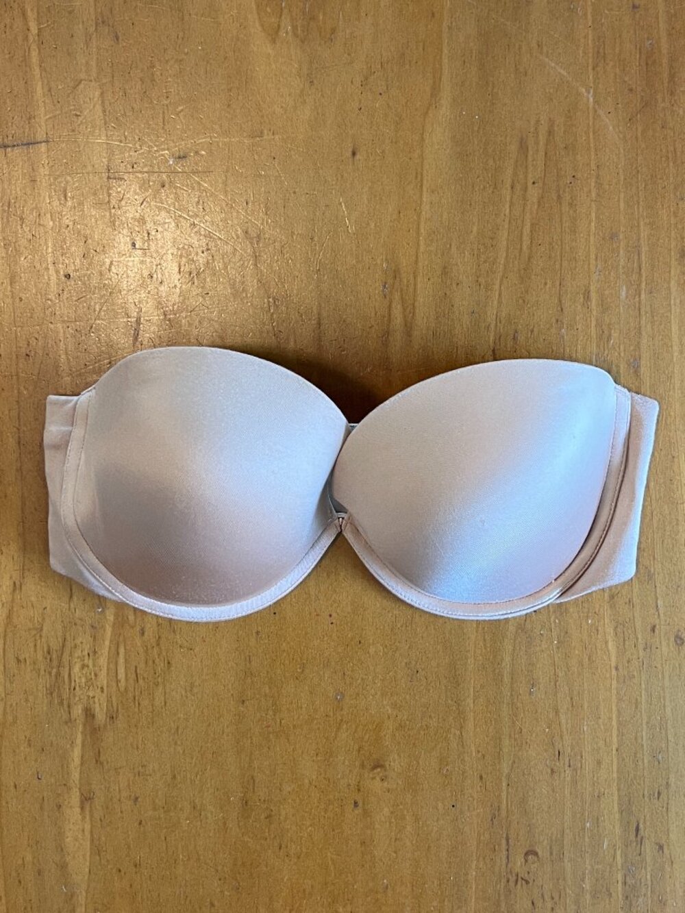 Victoria’s Secret Very Sexy Strapless Bra 34D Nude Beige